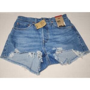 Levi's women's shorts 501 button fly W26''